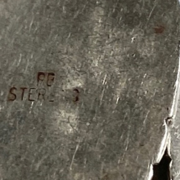 Navajo Richard Begay Turquoise Dangle Earrings - Picture 4 of 4